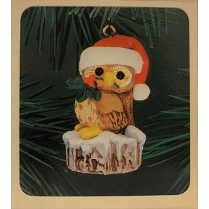 1980 Christmas Owl