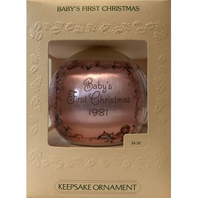 1981 Baby's First Christmas, Girl