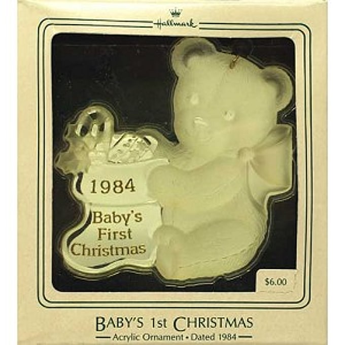 1984 Baby's First Christmas