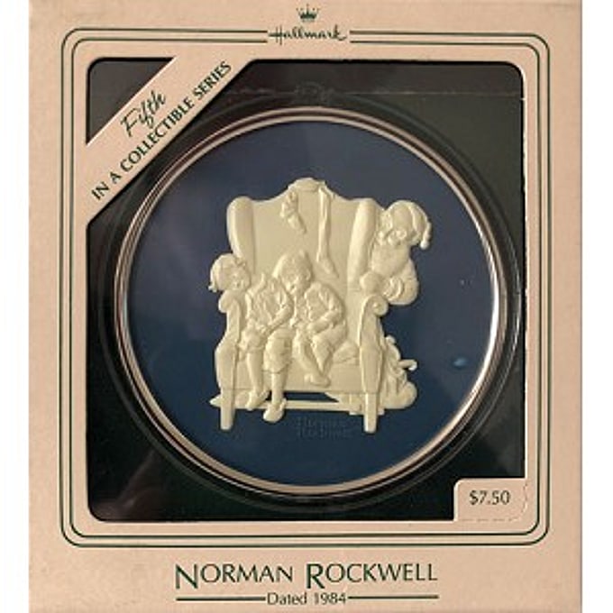 1984 Norman Rockwell #5, Caught Napping - DB