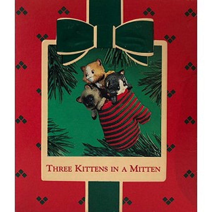 1984 Three Kittens in a Mitten - DB