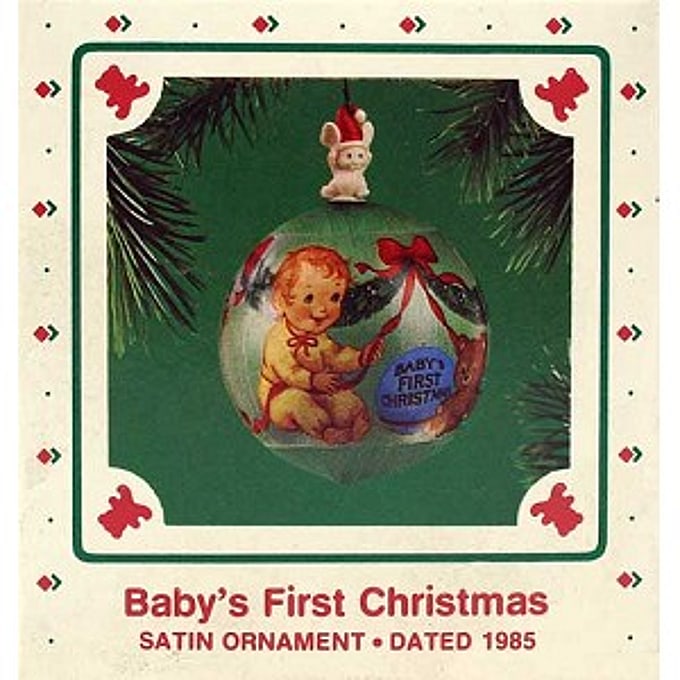1985 Baby's First Christmas - DB