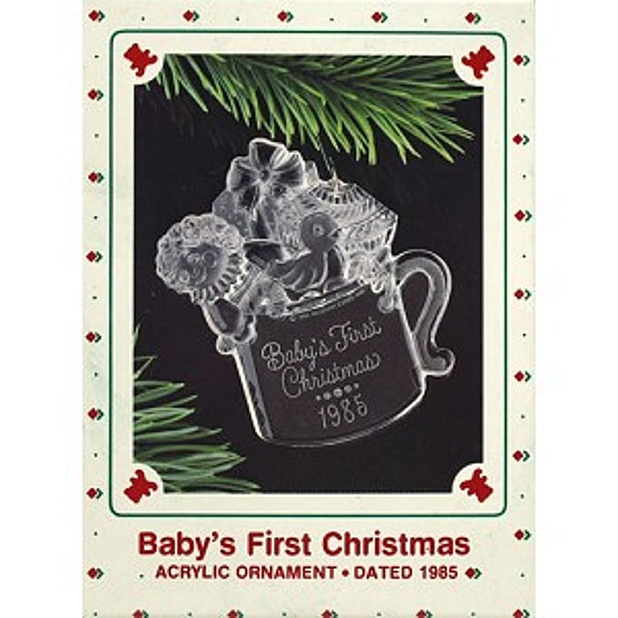 1985 Baby's First Christmas