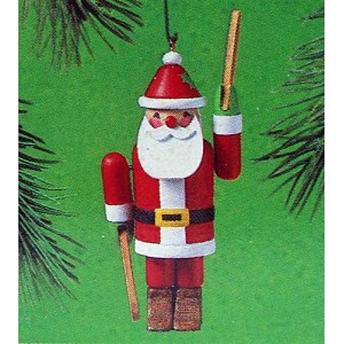 1985 Whirligig Santa, Country Christmas Collection - NB