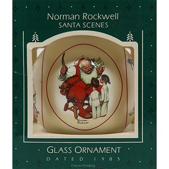 1985 Norman Rockwell, Santa Scenes
