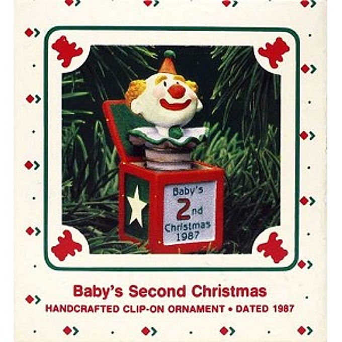 1987 Baby's Second Christmas - NB