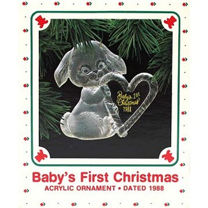 1988 Baby's First Christmas