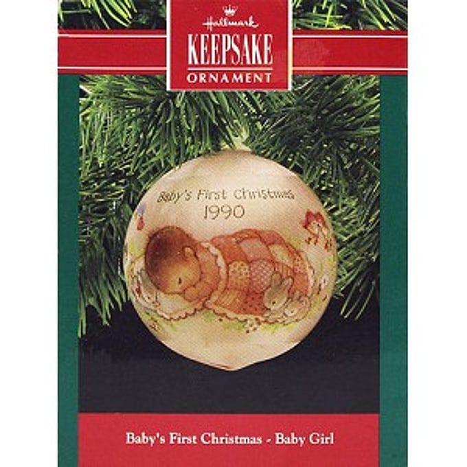 1990 Baby's First Christmas, Girl