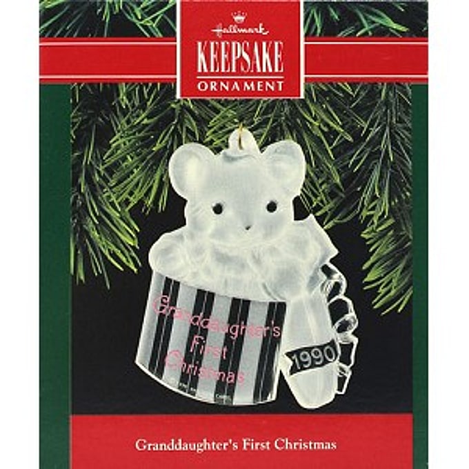 1990 Granddaughter's First Christmas