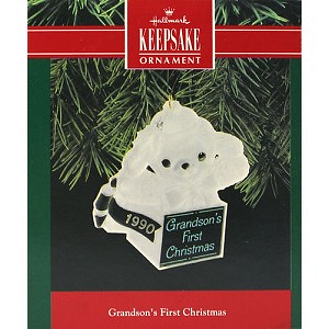 1990 Grandson's First Christmas