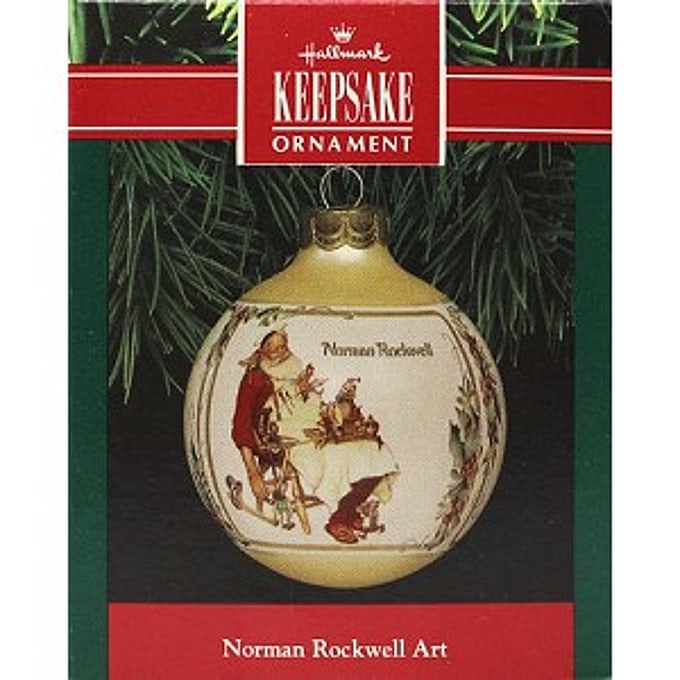 1991 Norman Rockwell Art - DB