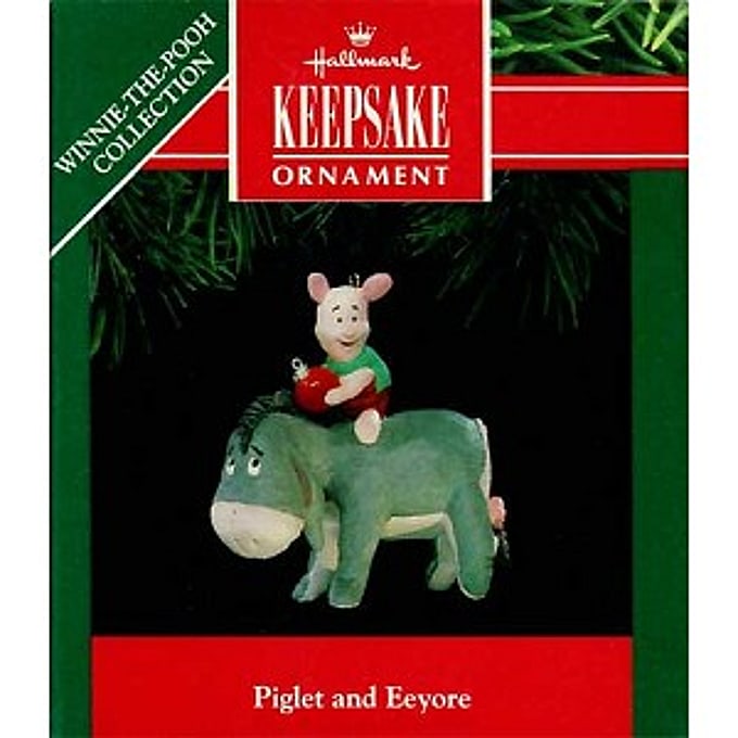 1991 Piglet and Eeyore, Winnie the Pooh - DB