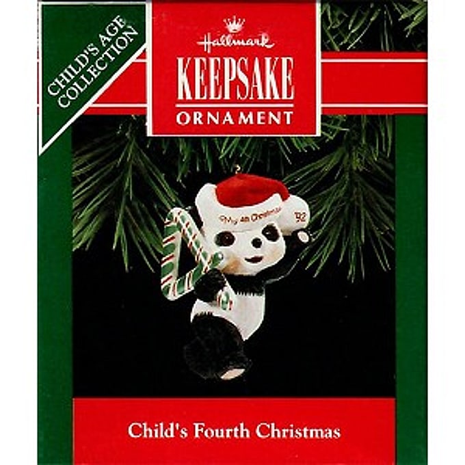 1992 Child's Fourth Christmas, Child's Age - NB