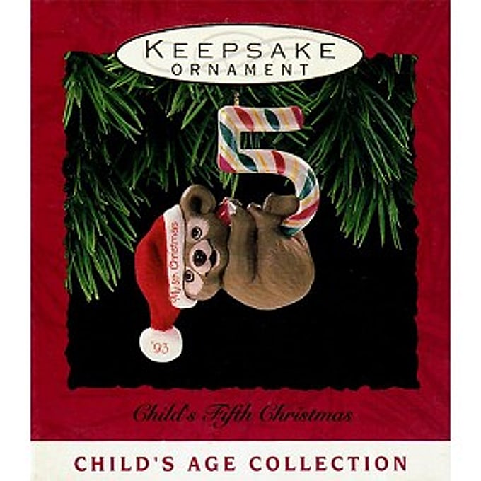 1993 Child's Fifth Christmas