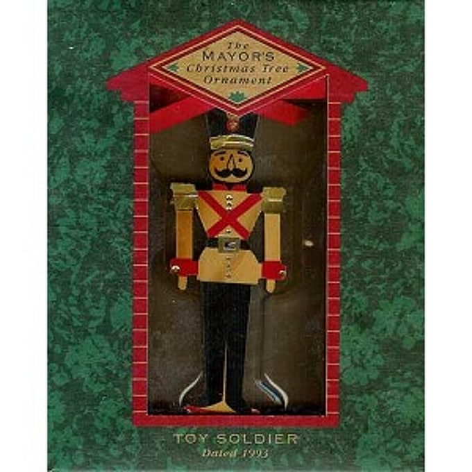 1993 Toy Soldier, Mayor's Christmas Tree - RARE