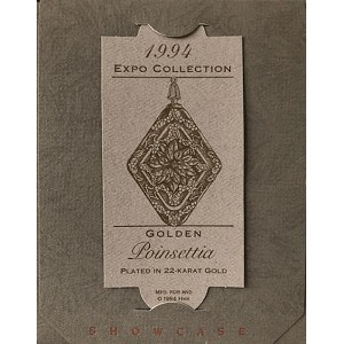 1994 Golden Poinsettia. Expo Exclusive