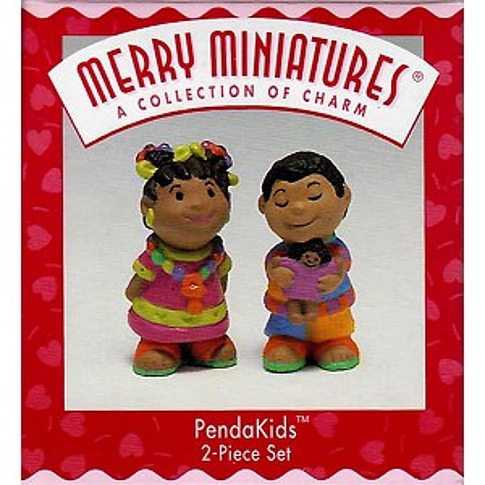 1997 PendaKids, Sule and Sara, Merry Miniatures