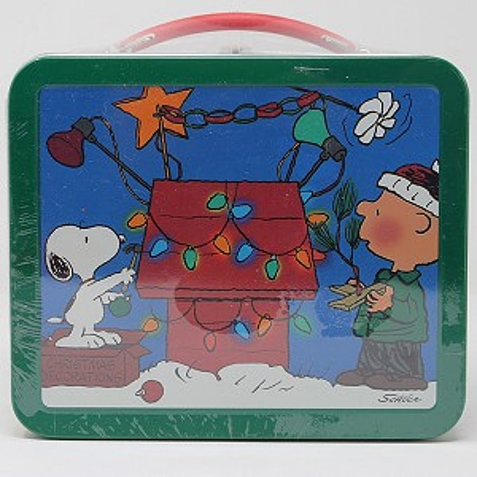 1999 A Charlie Brown Christmas Lunch Box