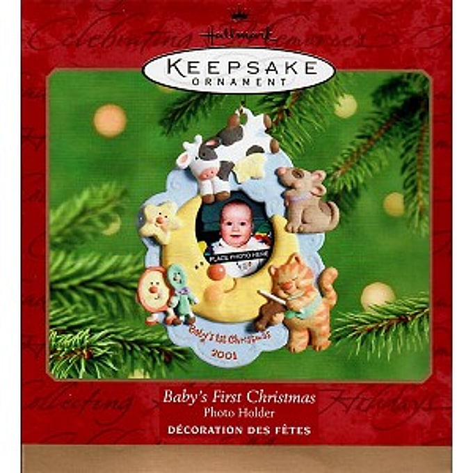2001 Baby's First Christmas, Photo Holder