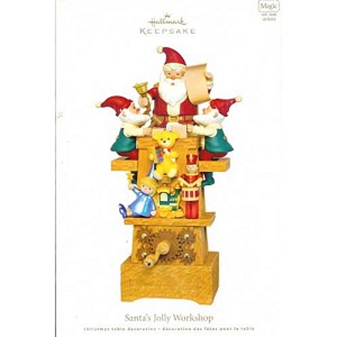 2011 Santa's Jolly Workshop, Tabletop, Magic - HTF!