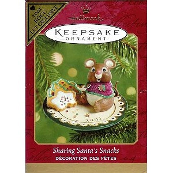 2001 Sharing Santa's Snacks, Colorway - DB