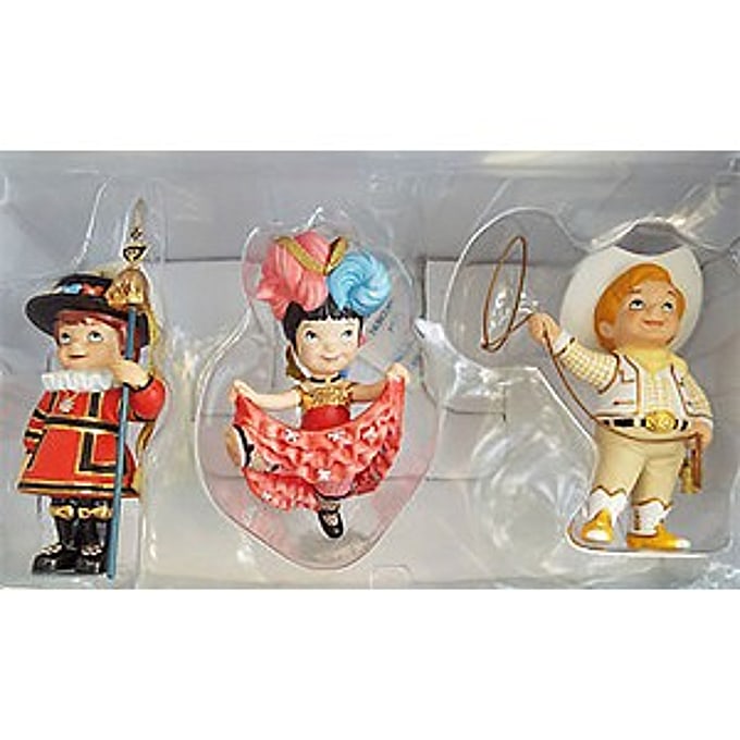 2003 It's A Small World After All - Howdy Pardner, Royal Duty, Joie deVivre, Disney - RARE