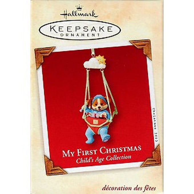 2003 My First Christmas - Boy, Child's Age Collection