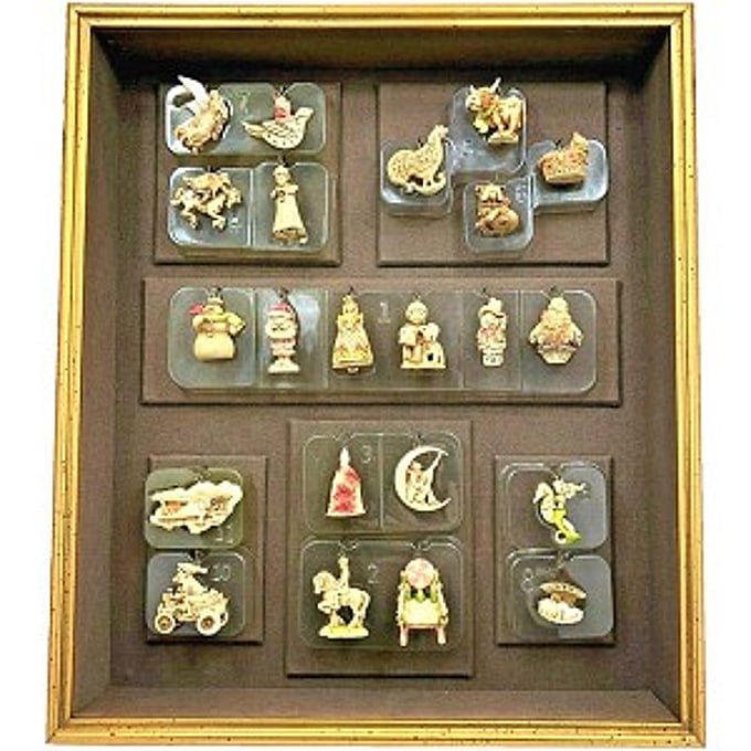 2003 Keepsake Ornament Gallery Collection, Club Ornament Set - RARE