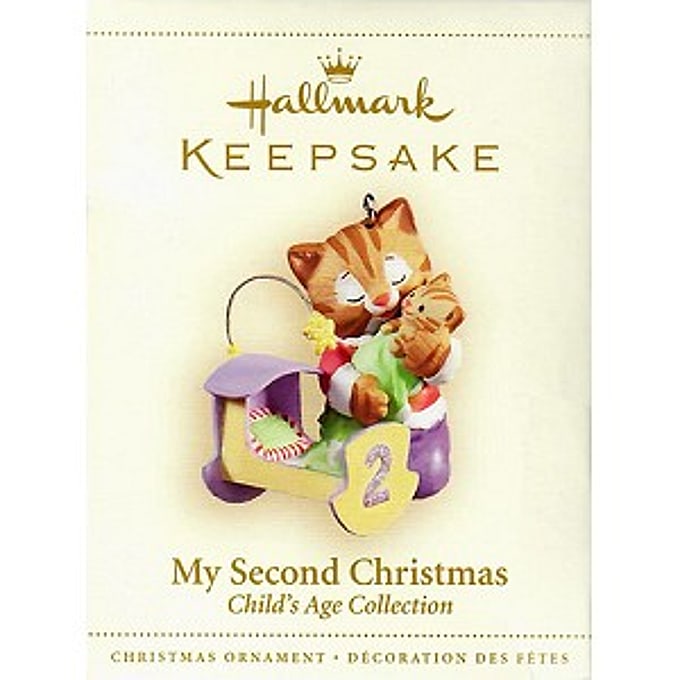 2006 My Second Christmas - Girl, Child's Age Collection