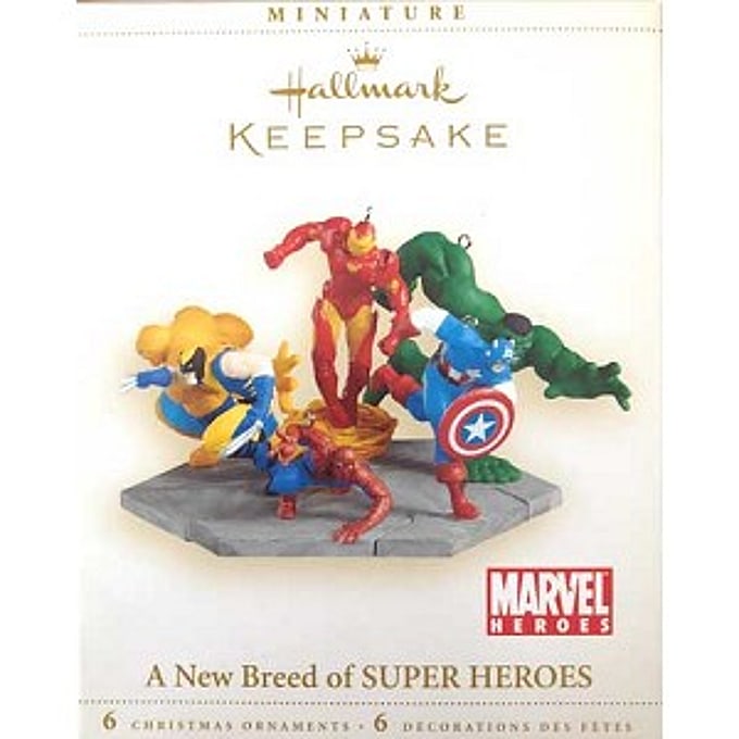 2006 A New Breed of Super Heroes, Marvel, Set of 6 Miniatures
