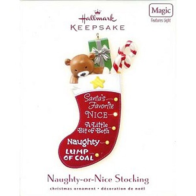 2007 Naughty or Nice Stocking