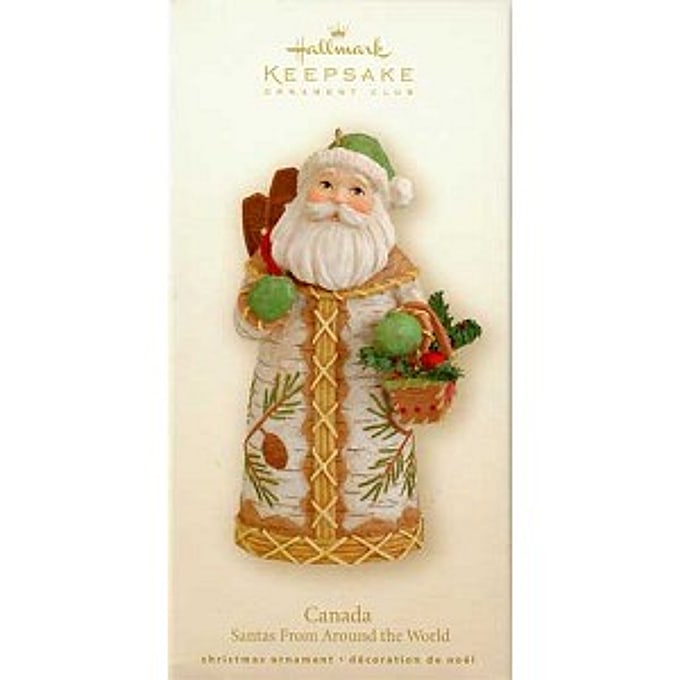 2008 Canada, Santa's From Around the World - DB