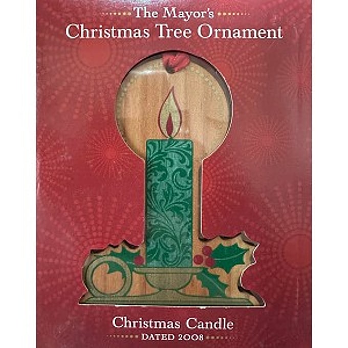 2008 Candle, Mayor's Christmas Tree