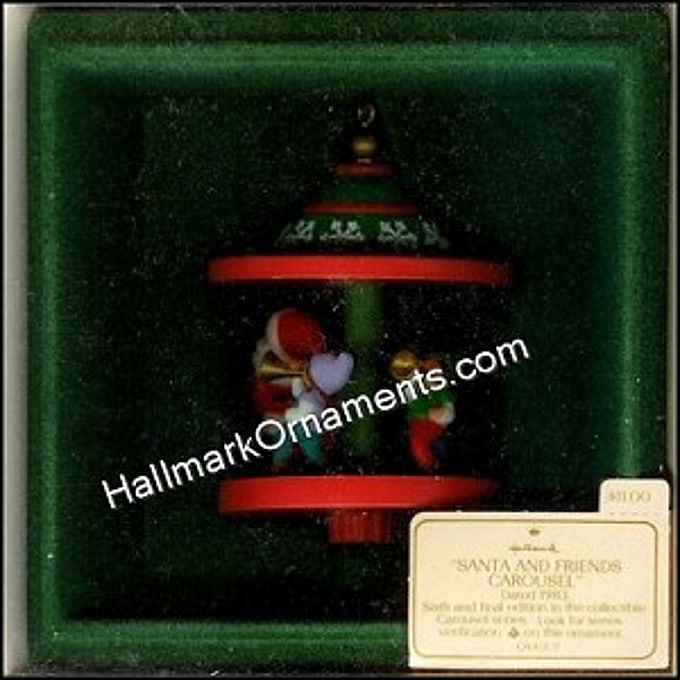 1983 Santa and Friends, Carousel #6 - DB