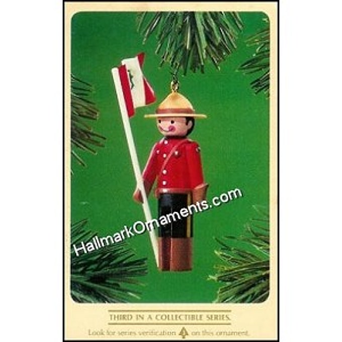 1984 Clothespin Soldier #3, Canadian - NB