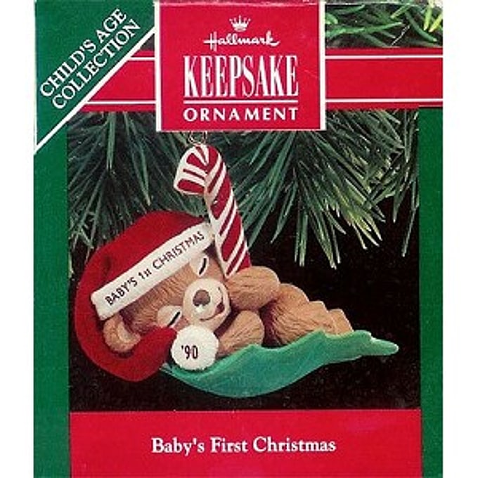 1990 Baby's First Christmas - DB