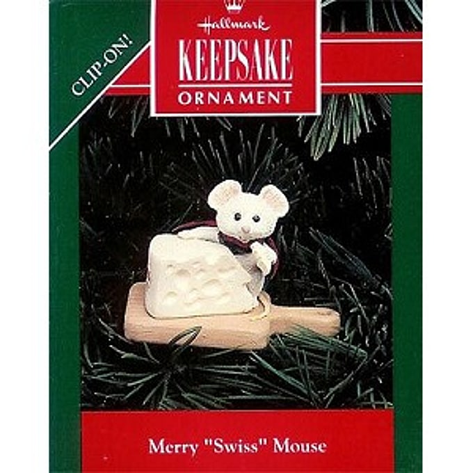 1992 Merry Swiss Mouse - DB