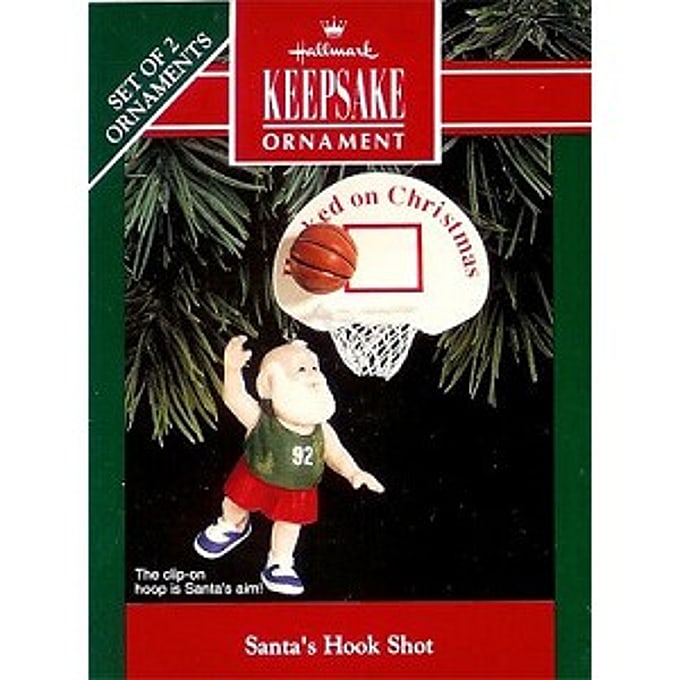 1992 Santa's Hook Shot - DB
