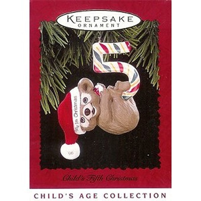 1996 Child's Fifth Christmas