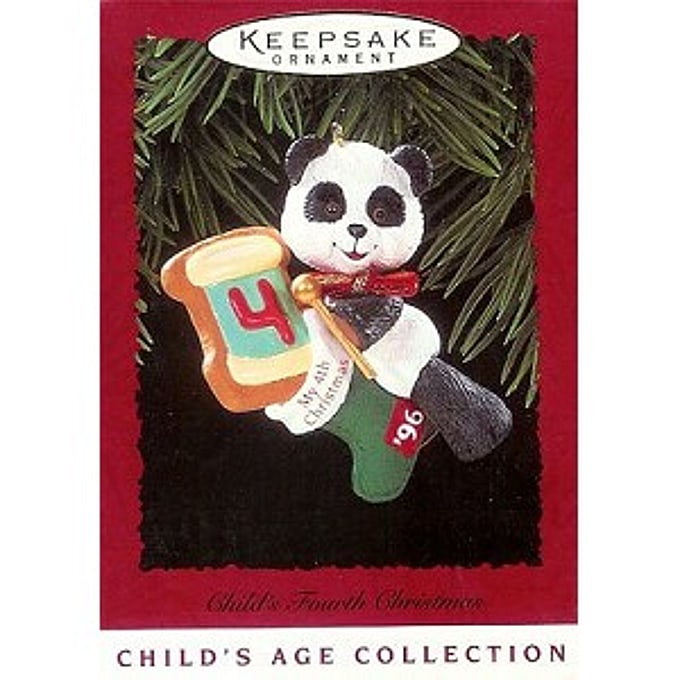 1996 Child's Fourth Christmas