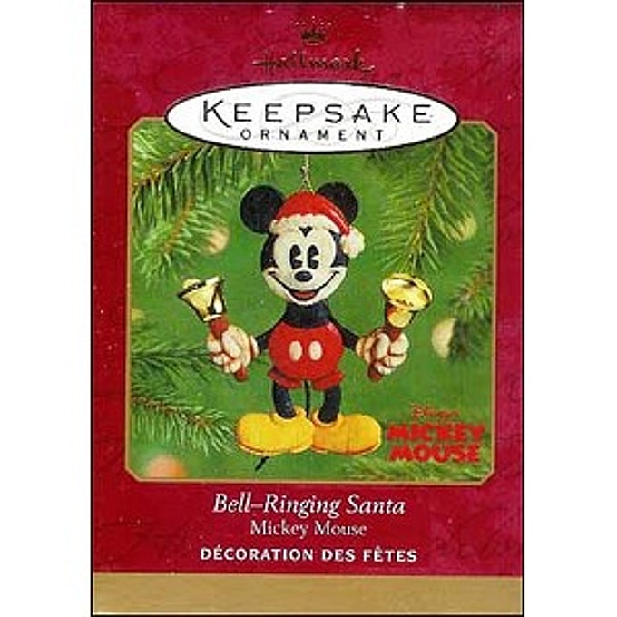 2001 Bell Ringing Santa Mickey, Disney