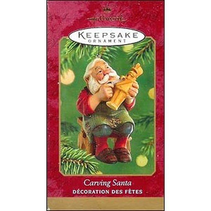 2001 Carving Santa
