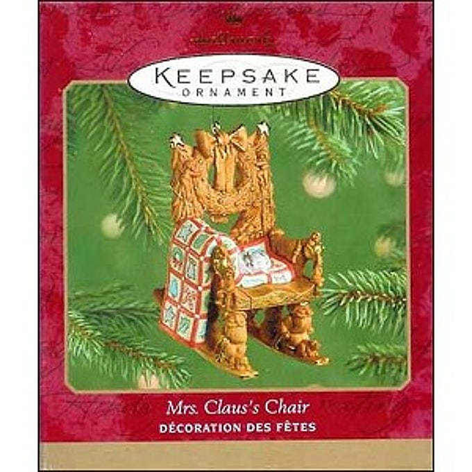 2001 Mrs. Claus Chair