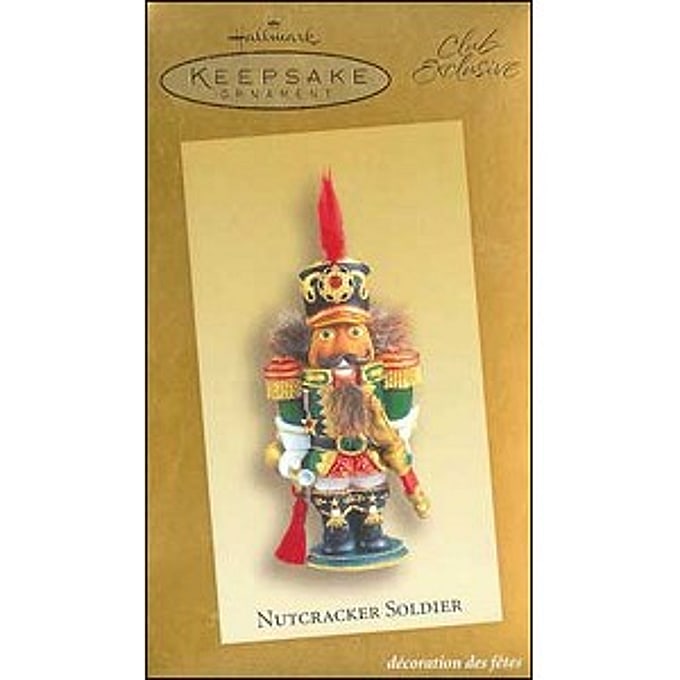 2003 Nutcracker Soldier, Club Ornament