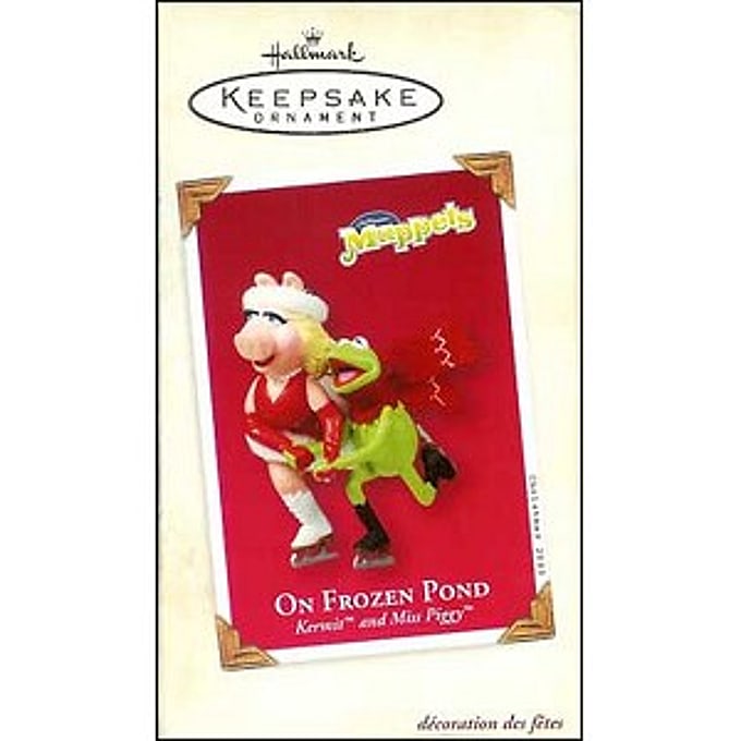 2003 On Frozen Pond, Kermit and Miss Piggy, Muppets