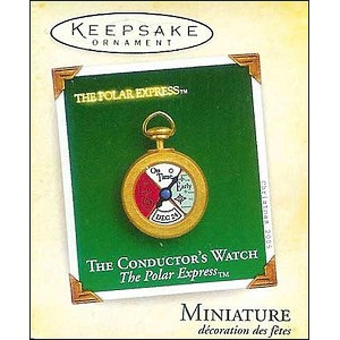 2005 The Conductor's Watch, The Polar Express, Miniature