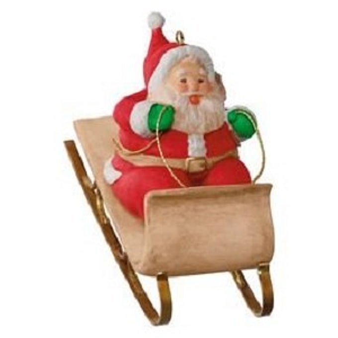 2016 Sledding Santa
