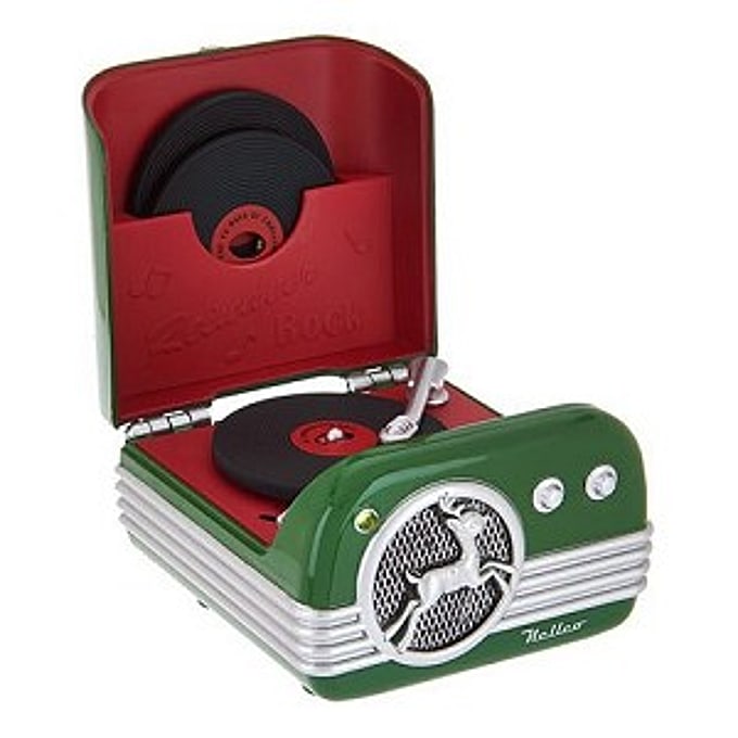 2017 Reindeer Rocks, Record Player, QVC Exclusive - HARD TO FIND