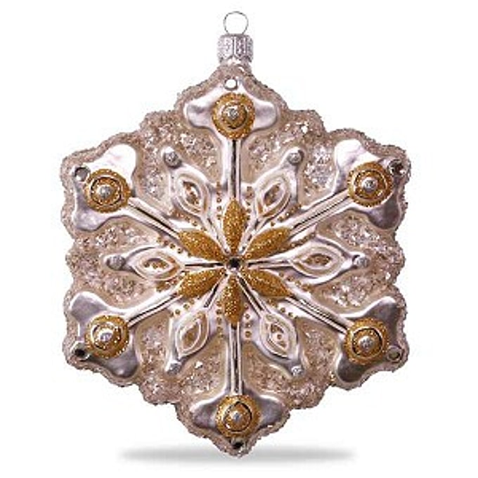 2017 Sparkling Snowflake, PREMIUM ORNAMENT