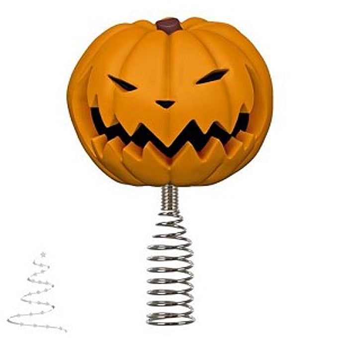 2024 Miniature Pumpkin King Tree Topper, The Nightmare Before Christmas, Halloween, RE-ISSUE